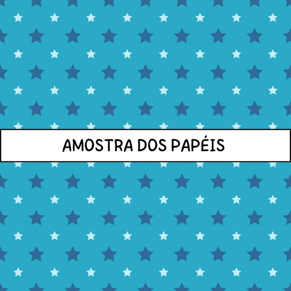 Papel Digital Estrelas - Stars