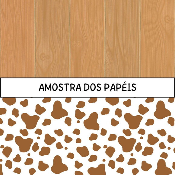 Papel Digital Fazendinha - Farm Colors