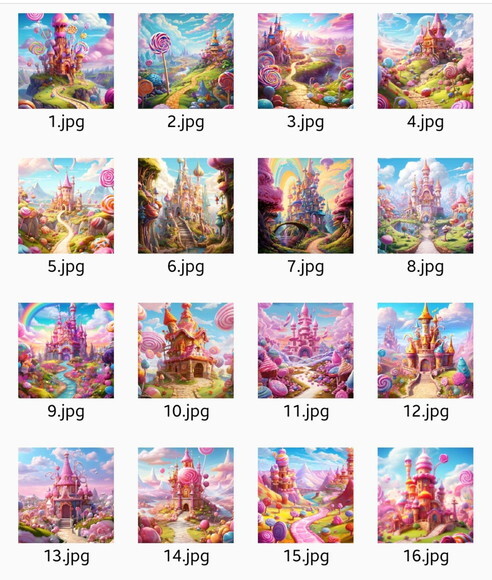 Papel Digital Fundo Jpg Candyland Mundo Doce (pague 1 Leve 5