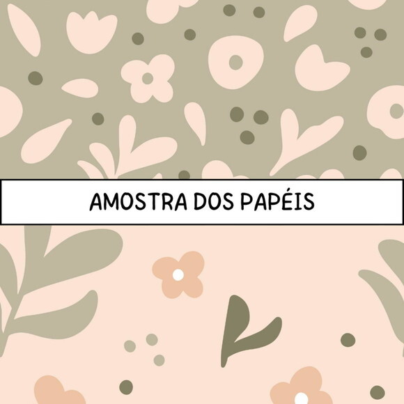 Papel Digital Green Cottage Garden