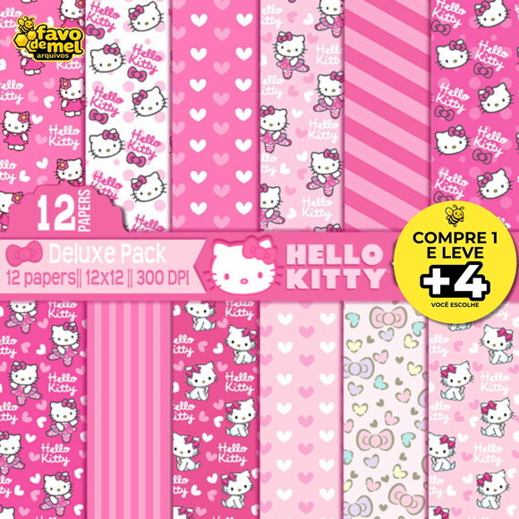 Papel Digital Hello Kitty