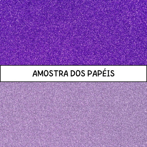 Papel Digital Rainbow Glitter