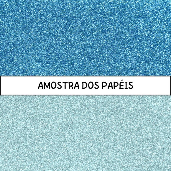 Papel Digital Rainbow Glitter