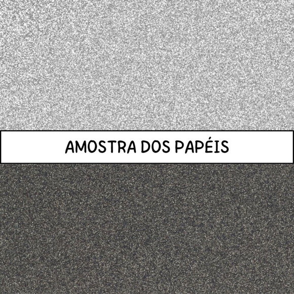 Papel Digital Rainbow Glitter