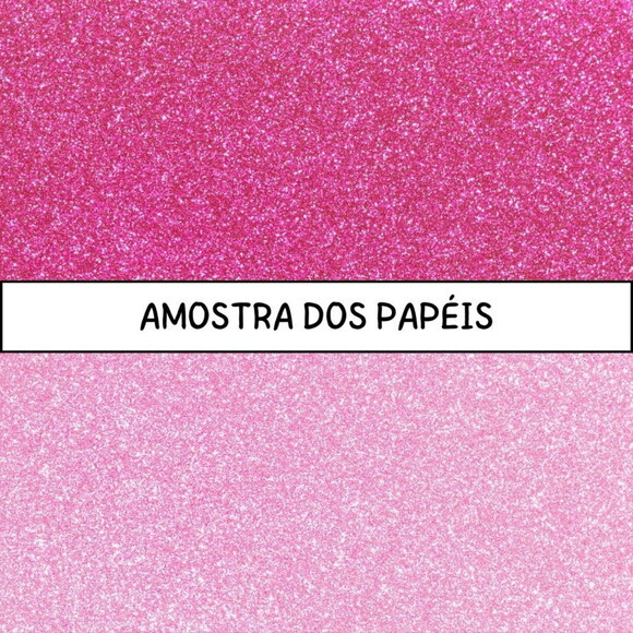 Papel Digital Rainbow Glitter