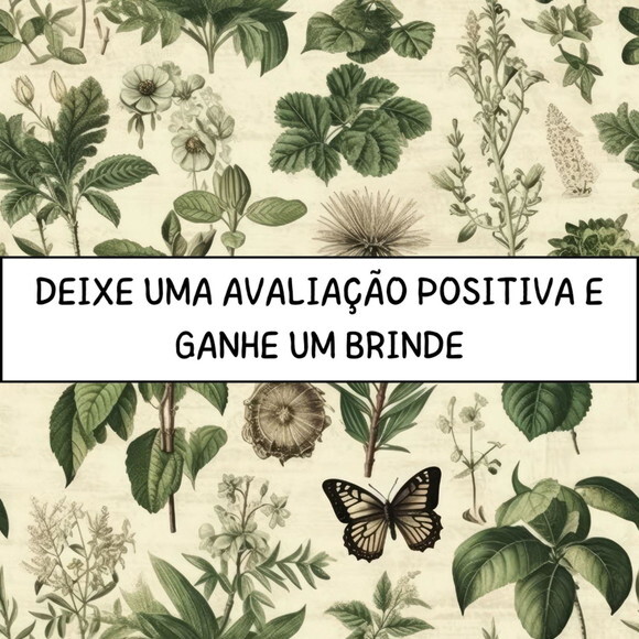 Papel Digital Vintage 73 Botânico - Victorian Botanical