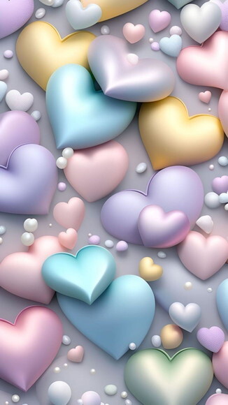 Papel Digital Wallpaper Celular - Candy Color Ia