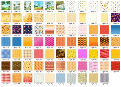 Kit Digital Ursinho Pooh MEGA PACK
