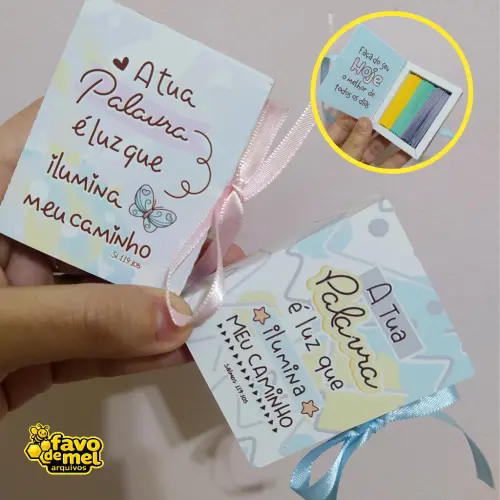 Arquivo de Corte Caixinha de Promessas Bíblicas
