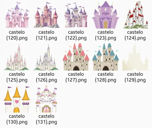 Kit Digital Castelos - MEGA PACK