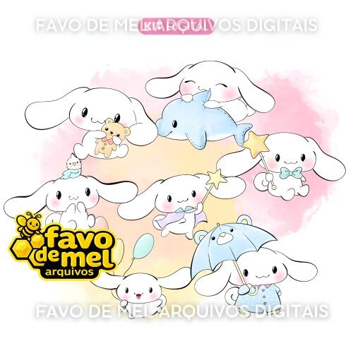 KIT DIGITAL CINNAMOROLL HELLO KITTY