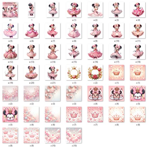 KIT DIGITAL MINNIE REALEZA ROSA
