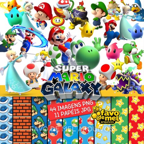 KIT DIGITAL SUPER MARIO GALAXY