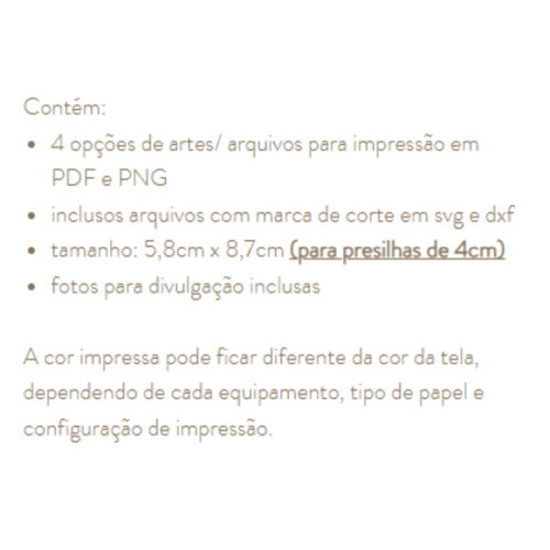 Arquivo de Corte Cartão Piranha Dia das Mães pdf Svg Dxf Png