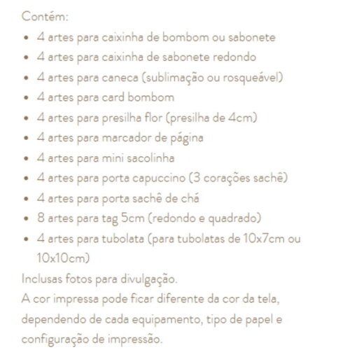 Arquivo de Corte Mimos Dia das Mães 2026 Png pdf Dxf Svg