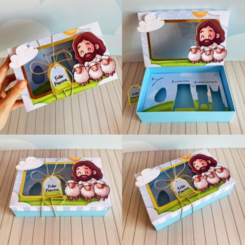 Arquivo de Corte Mini Confeiteiro Cristão Menino pdf Studio