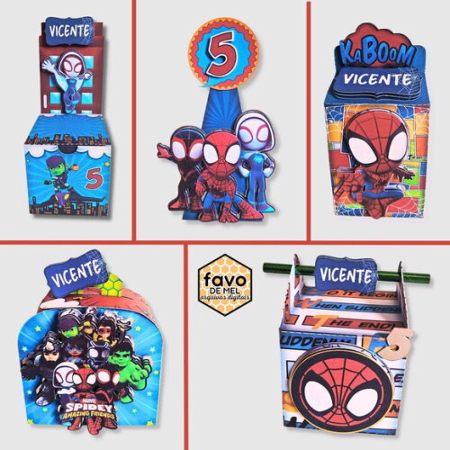 Arquivo de Corte Spidey e Seus Amigos Studio