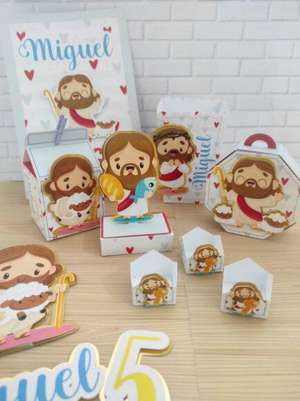 Arquivo de Corte Studio - Festa Pronta Jesus Meu Herói