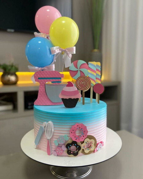 Arquivo de Corte Topo de Bolo - Confeitaria Batedeira