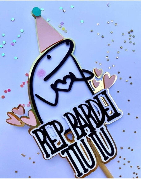 Arquivo de Corte Topo de Bolo - Flork Rep Bardei