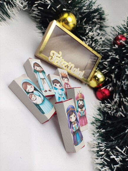 Arquivo Digital Caixa de Bis Natal Cristão - pdf e Studio