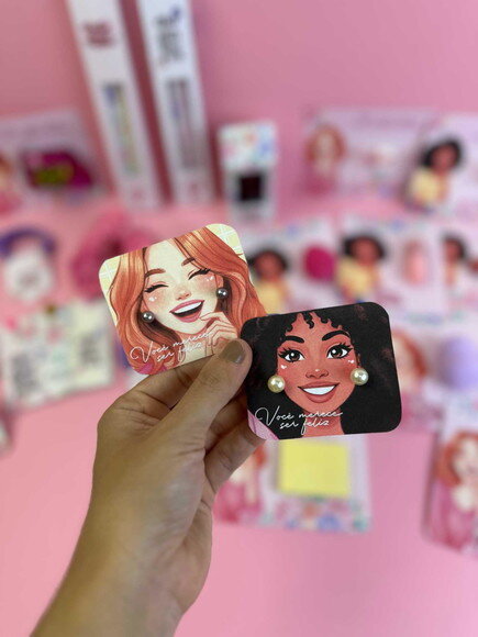 Arquivo Digital Card Brinco Dia da Mulher 2026 pdf Dxf