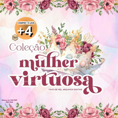 Arquivo Digital Coleção Mulher Virtuosa - Mimos Igreja
