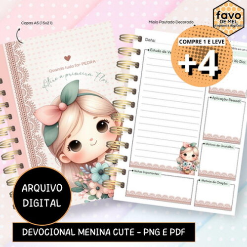 Arquivo Digital Cristão - Devocional Menininha Cute Png pdf