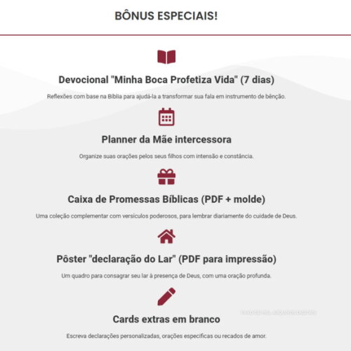 Arquivo Digital Declarando Bênçãos Sobre os Filhos pdf