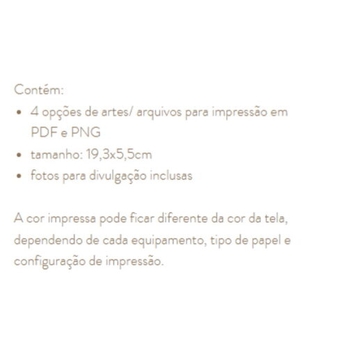Arquivo Digital Marca Página Dia das Mães 2026 pdf Png