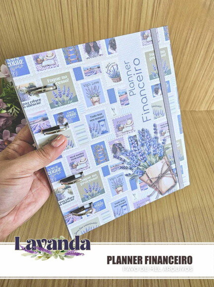 Arquivo Digital Planner Financeiro Lavanda pdf
