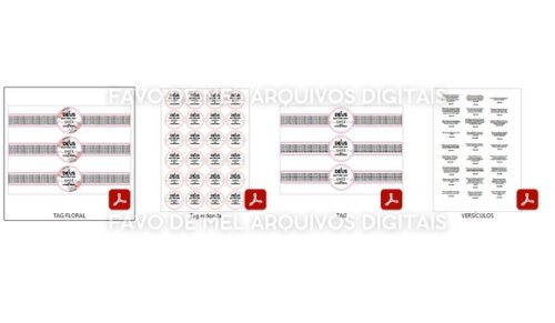 Arquivo Digital Pote de Versículos para Imprimir pdf