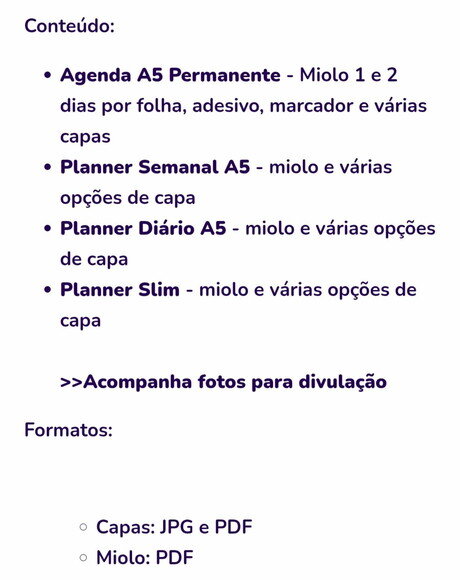Arquivo Digital Tempo de Fé Encadernação 02 Agenda Planner