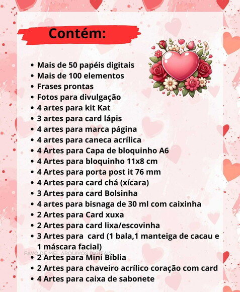 Combo Digital Dia da Mulher 2025 Mimos Prontos pdf Studio