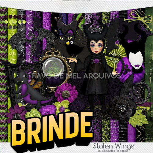 Combo Digital Princesas Scrapbook - 08 Kits Digitais Png Jpg