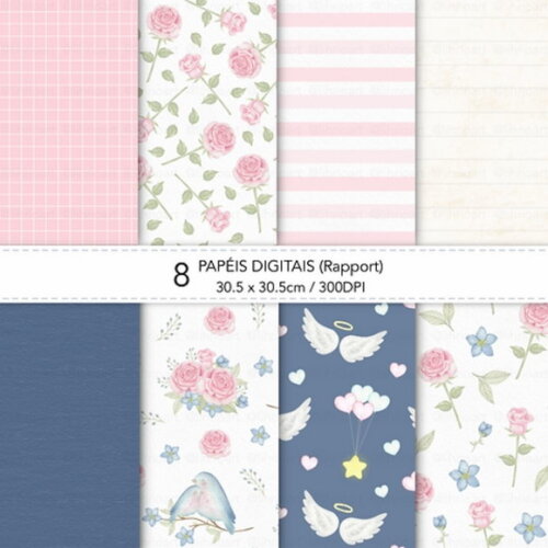 Kit Digital Amor de Mãe Aquarela (dia das Mães)