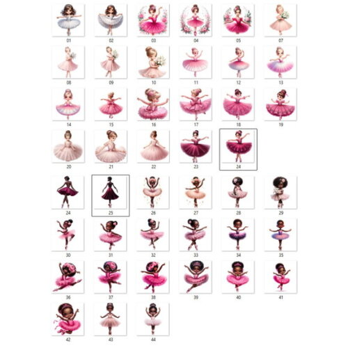 Kit Digital Bailarinas Aquarela (wam)