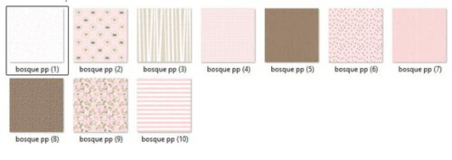 Kit Digital Bosque Floral - Woodland Floral Friends