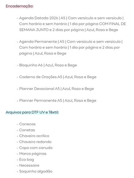 Kit Digital Chuva de Bênçãos Mimos Religiosos e Encadernação