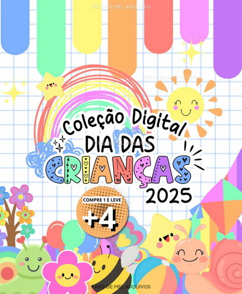 Kit Digital Coleção Mimos Dia das Crianças 2025