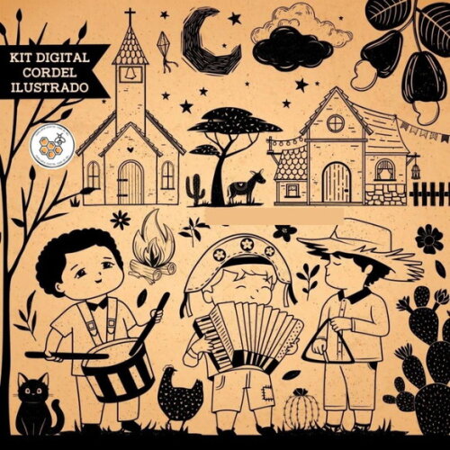Kit Digital Cordel Ilustrado