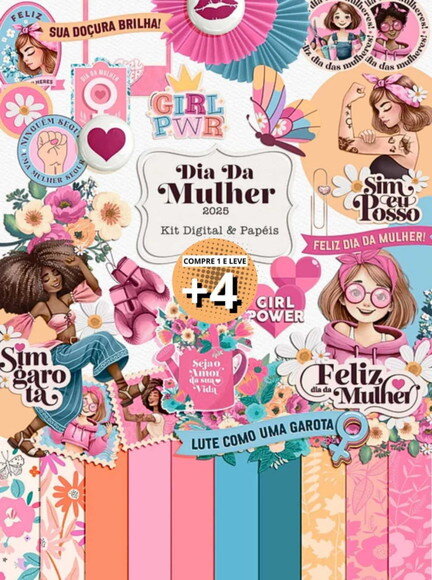 Kit Digital Dia da Mulher 2025