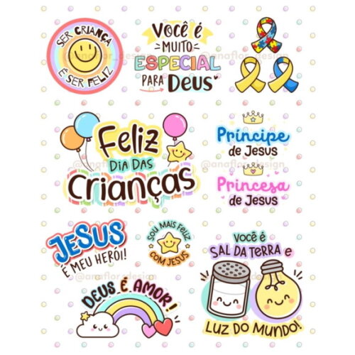 Kit Digital Dia das Crianças 2022 - Crianças de Jesus