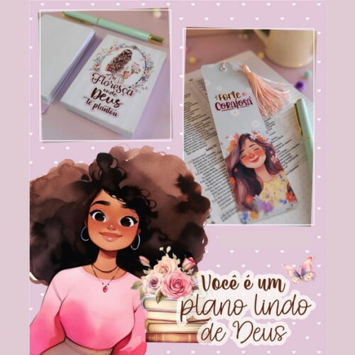 Kit Digital Dia das Mulheres 2024 - Elementos e Mimos