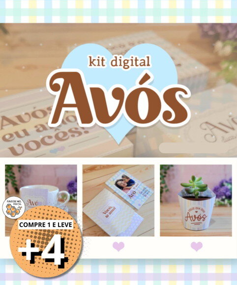 Kit Digital Dia dos Avós 2023