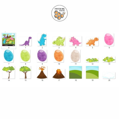 Kit Digital Dinossauros - Dinos