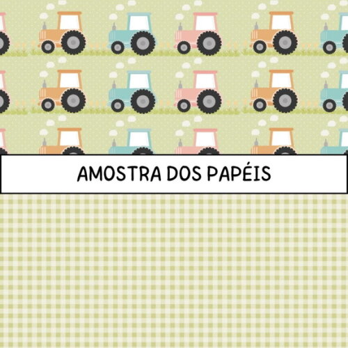 Kit Digital Fazendinha - Farm (poppy)