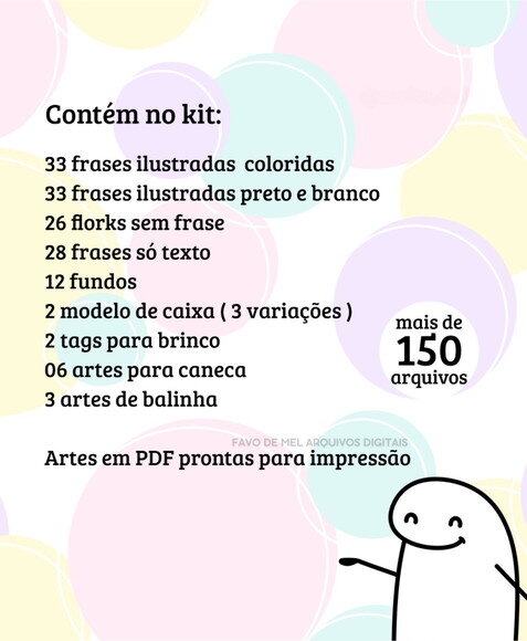 Kit Digital Flork Mães - Elementos Papéis e Artes Prontas