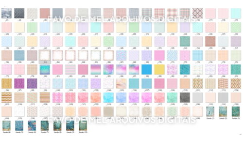 Kit Digital Fundo do Mar Aquarela #42 Elementos Png + Papeis