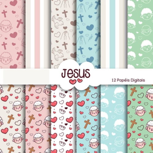 Kit Digital Jesus - Elementos e Papéis